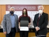 Θεσσαλονίκη 6.10.2021 Απονομή βραβείου από τον Πρύτανη του ΑΠΘ στη φοιτήτρια που διακρίθηκε στον διεθνή διαγωνισμό S-DECOS 2021